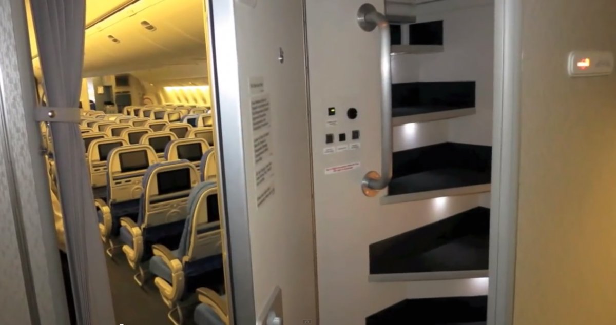 secret-stairs-lead-up-to-the-bedrooms-where-the-cabin-crew-sleeps