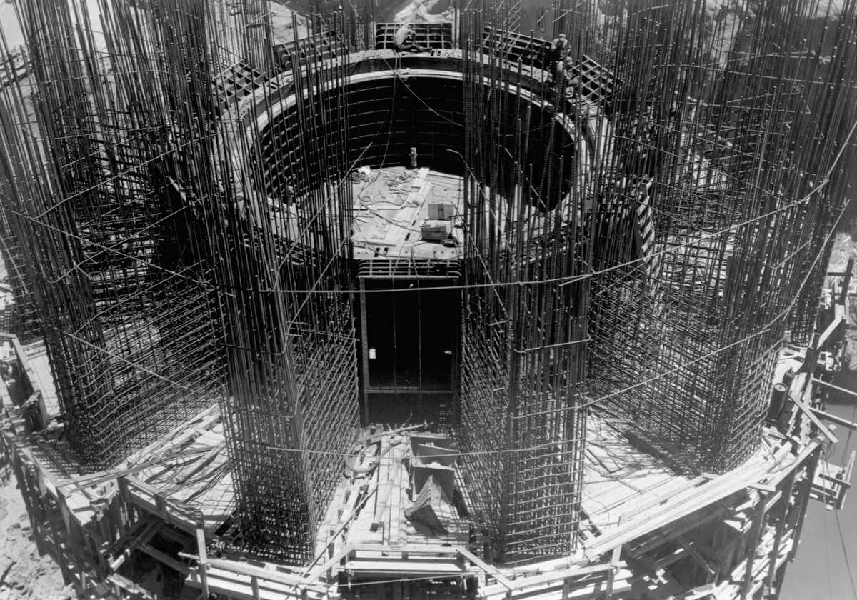 Výstavba Hooverovej priehrady 