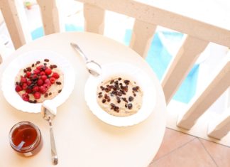 Recept: Pšenová kaša so škoricou a hrozienkami