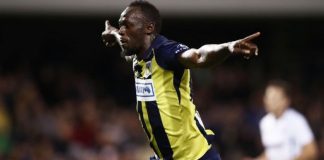 Bolt strelil pri svojom premiérovóm zápase 2 góly. Dokazuje svetu, že na sebe neustále pracuje