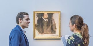 Obraz muža vyhotovený umelou inteligenciou bol na aukcii predaný za 432-tisíc dolárov