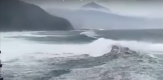 Šokujúce video zachytáva obrovskú devastujúcu vlnu, ktorá doslova rozbila hotel na Tenerife!