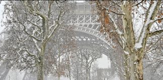 Paríž pod snehom! Ľudia zverejňujú nádherné fotografie tejto francúzskej metropoly, ktorá sa zmenila doslova na rozprávkovú krajinu