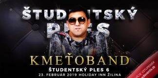 Ples aký tu ešte nebol! V poradí už 6. ročník Študentského plesu odpáli headliner večera – skupina Kmeťoband