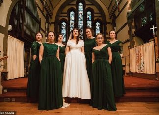 Krásne a pohodlné: Nevesta netradične vylepšila šaty sebe aj družičkám