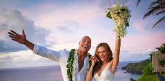 Dwayne Johnson sa na Havaji oženil so svojou dlhoročnou partnerkou Lauren Hashian