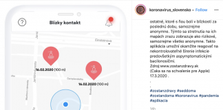 Na Slovensku bude k dispozícii aplikácia, ktorá dokáže prezradiť, či ste boli v kontakte s nakazenou osobou